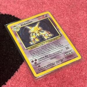 Alakazam #1 – Pokémon Base Set – As Pictured